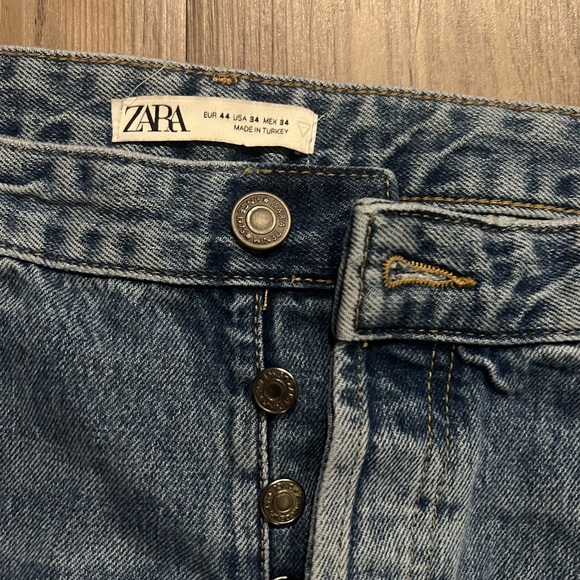 Zara straight leg mom jeans - Picture 3 of 3